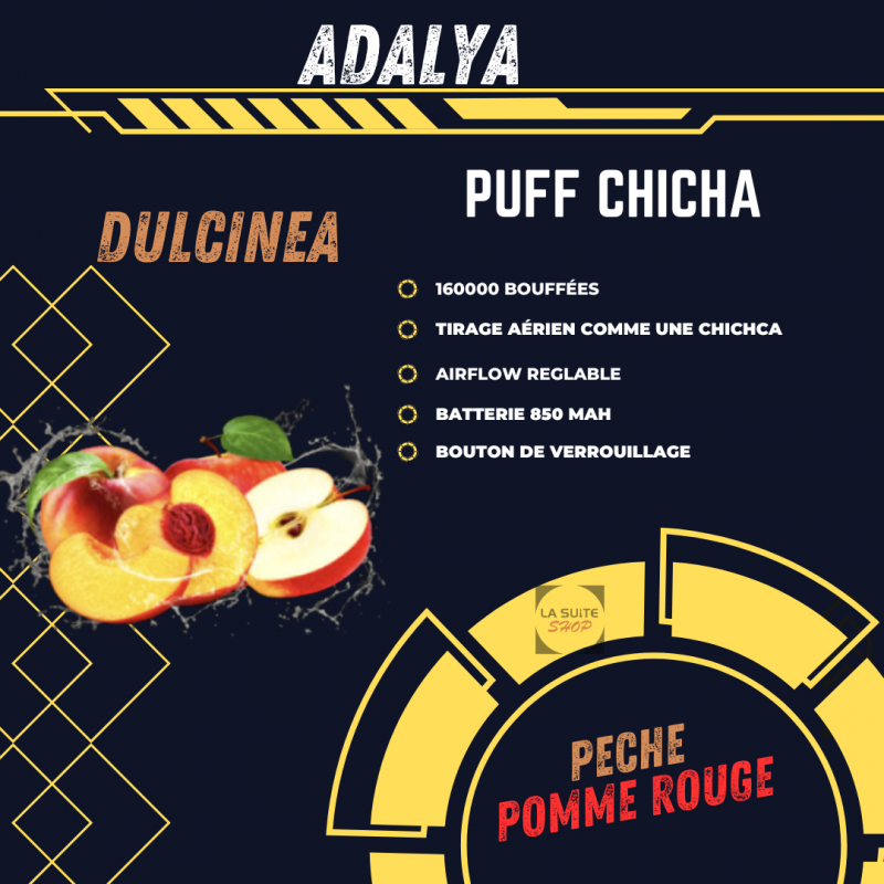 elfbar nachfüll pod läuft aus E-liquide Adalya 10ml & 60ml – Saveurs Chicha Pas chères