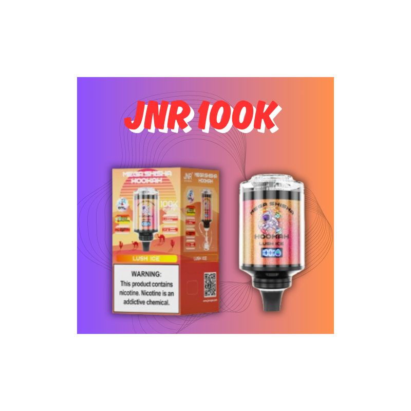 Jnr Megashisha 100 k tête de chicha électronique
