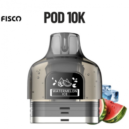 Pod Watermelon Ice pour Puff Rechargeable 10K Fisco Point -