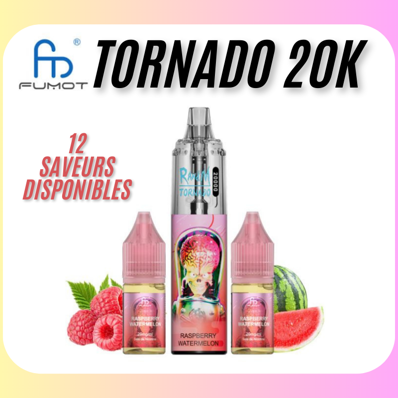 Puff Tornado 20K – Puff Rechargeable 20 000 Bouffées