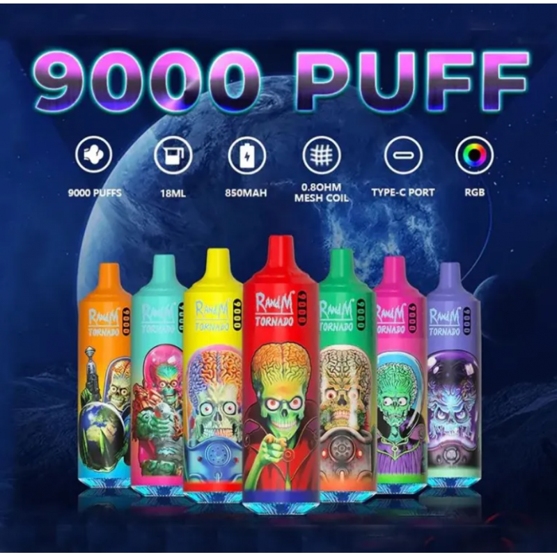 Puff RandM Tornado 9000