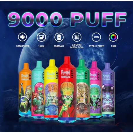 Puff RandM Tornado 9000