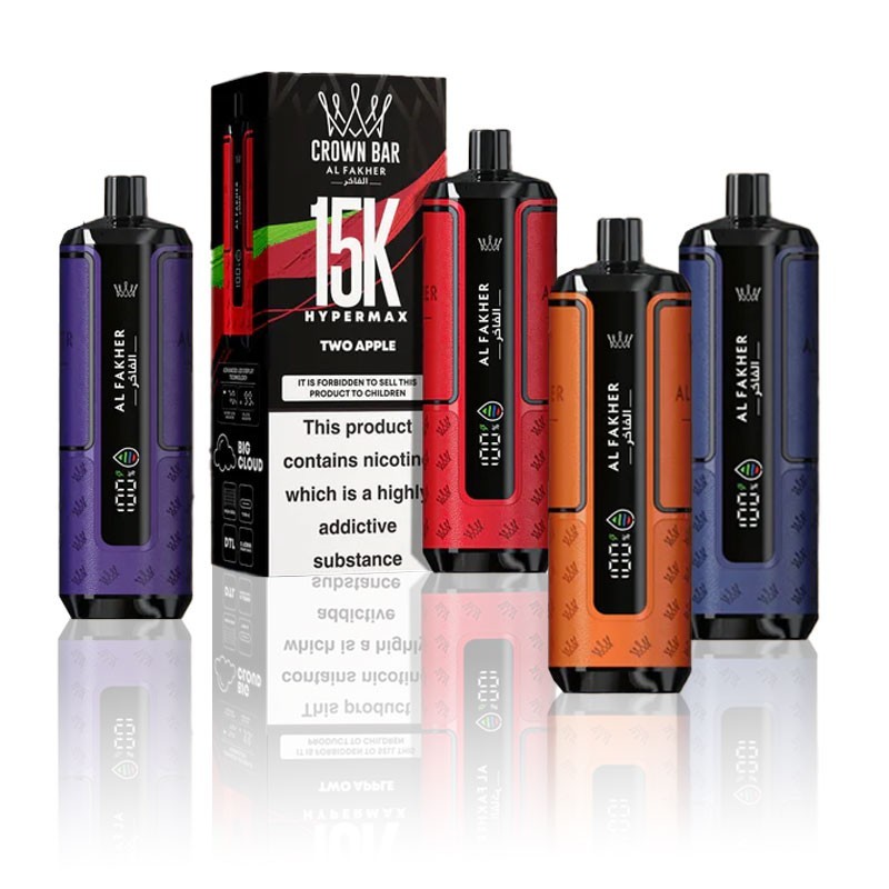 Puff Chicha Al Fakher Hypermax 15K - Crown Bar