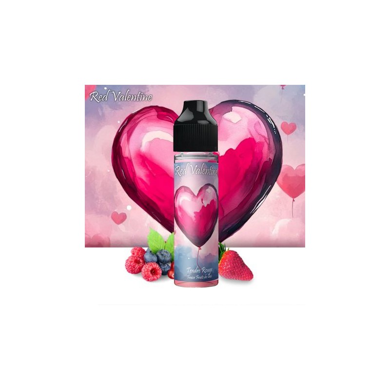 Tendre Rouge - Fraise fruits des bois 50 ML