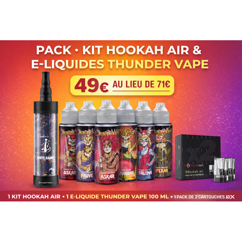 Starter Pack Hookah Air - Fumytech