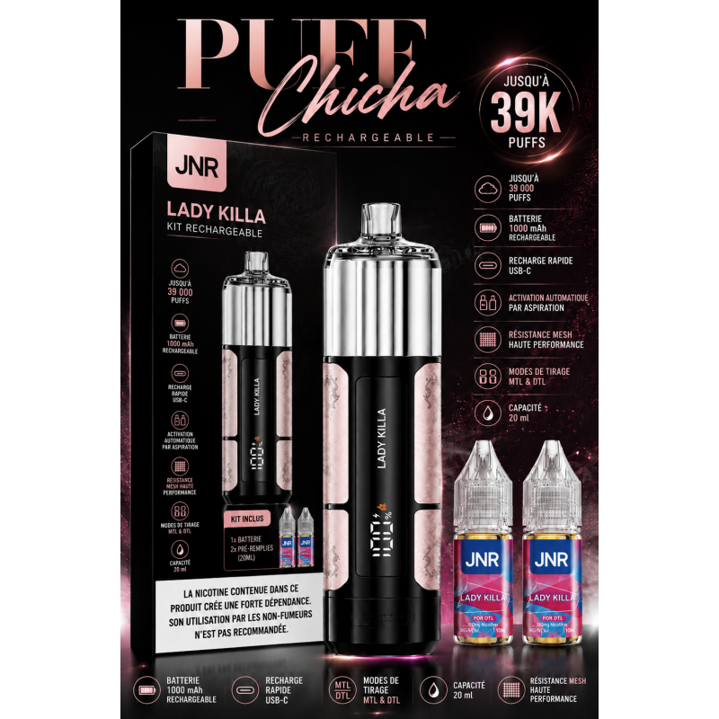 Jnr shisha pro 39k