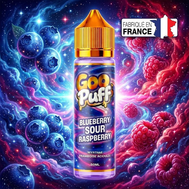 Goo puff Blueberry sour Raspberry
