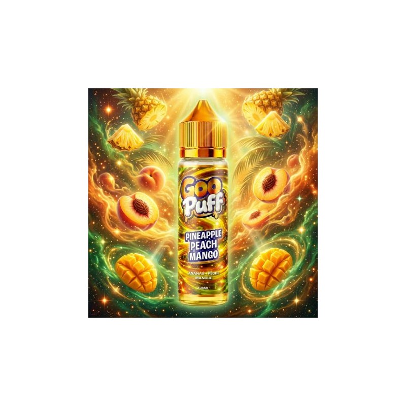 Goo puff pineapple mango peach