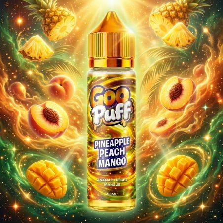 Goo puff pineapple mango peach