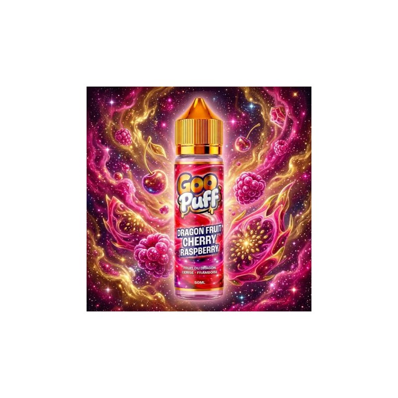 Goo puff dragon fruit cherry Raspberry
