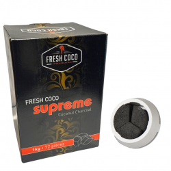 Fresh Coco Supreme XL, Charbon naturel chicha